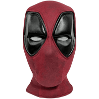 Deadpool Mask with transparent background