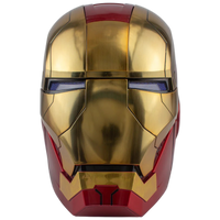 Iron Man Helmet MK5 Gold with transparent background