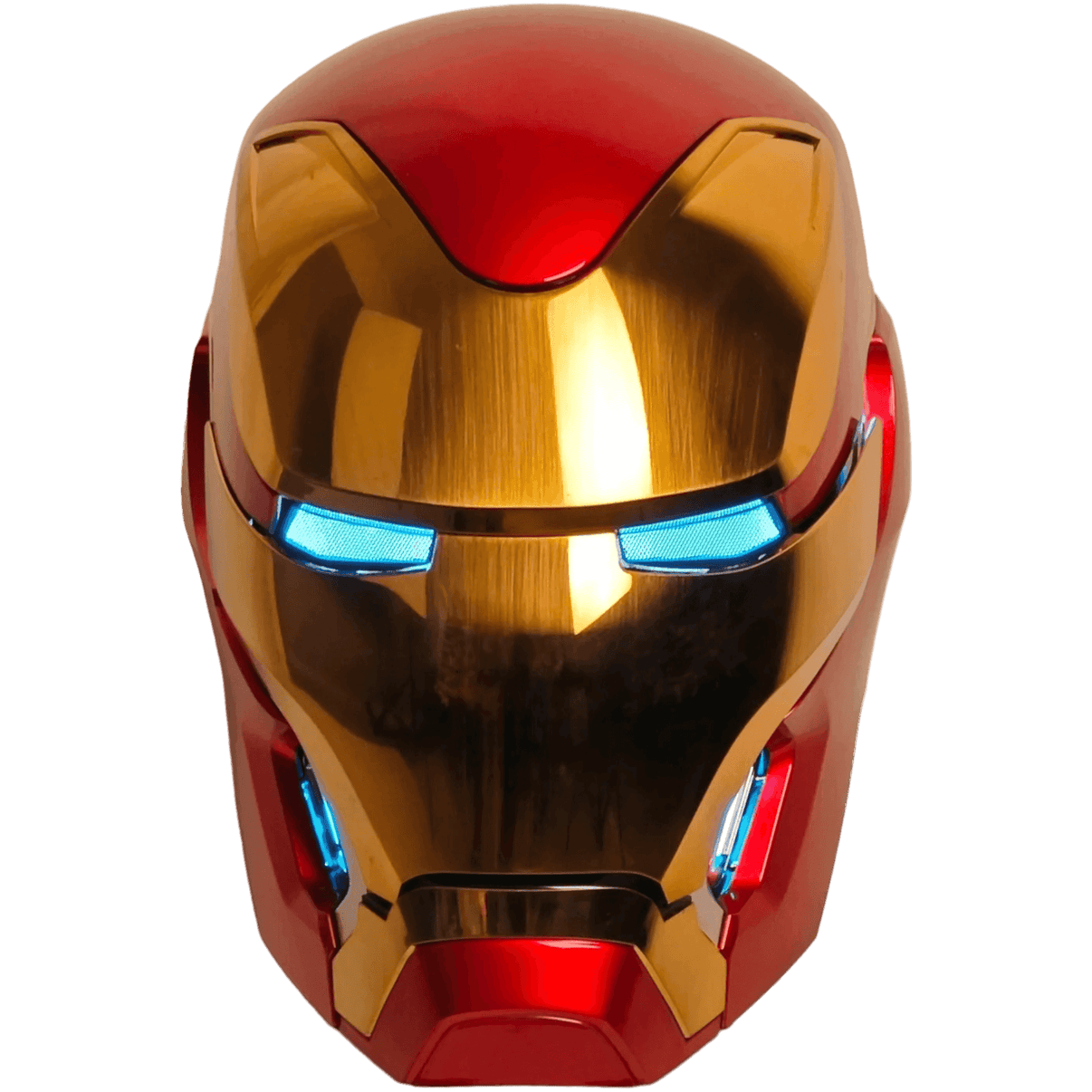 Iron Man MK50 helmet with transparent background