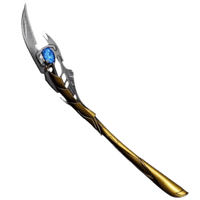 Loki Sceptre with transparent background