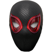 Miles Morales mask with transparent background