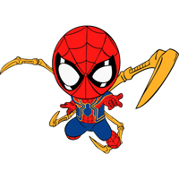 Spiderman cartoon illustration transparent icon