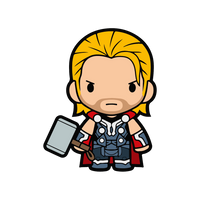 Thor cartoon illustration transparent icon